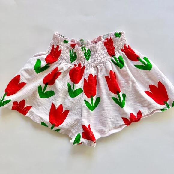 ZARA Tulip Print Shorts + BOBO CHOSES Skirt | 2–3Y | 2PC - Picture 2 of 9